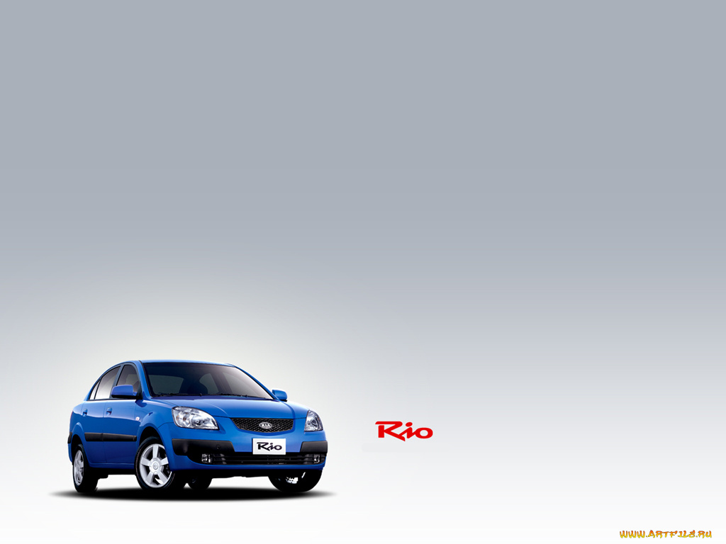 kia, rio, автомобили