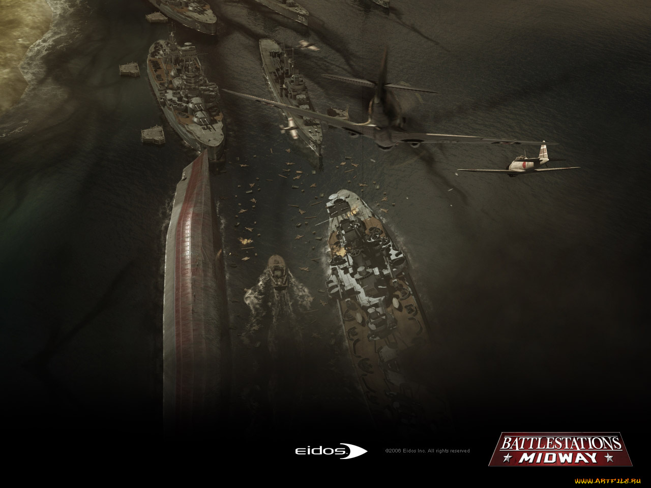 видео, игры, battlestations, midway