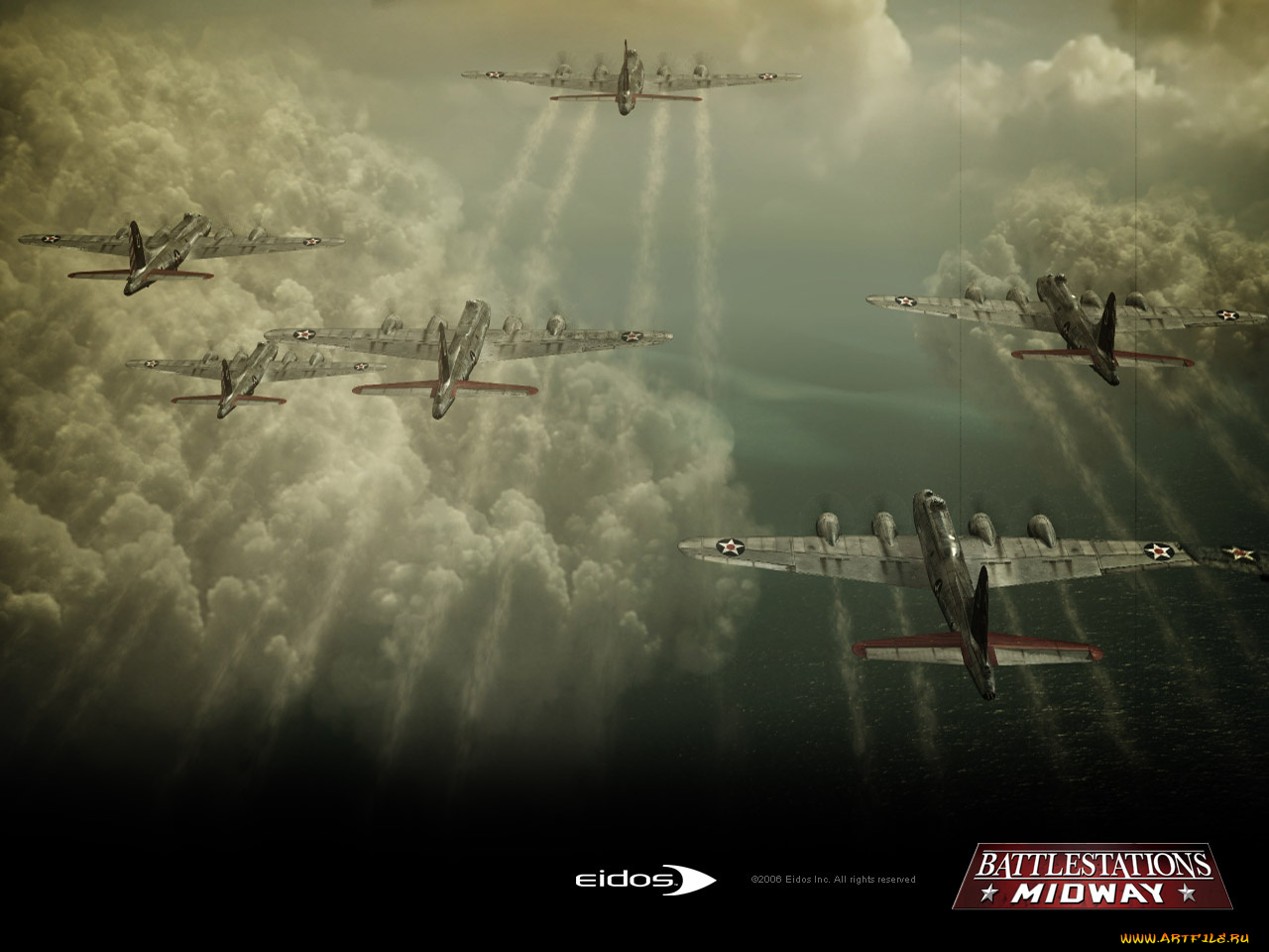 видео, игры, battlestations, midway