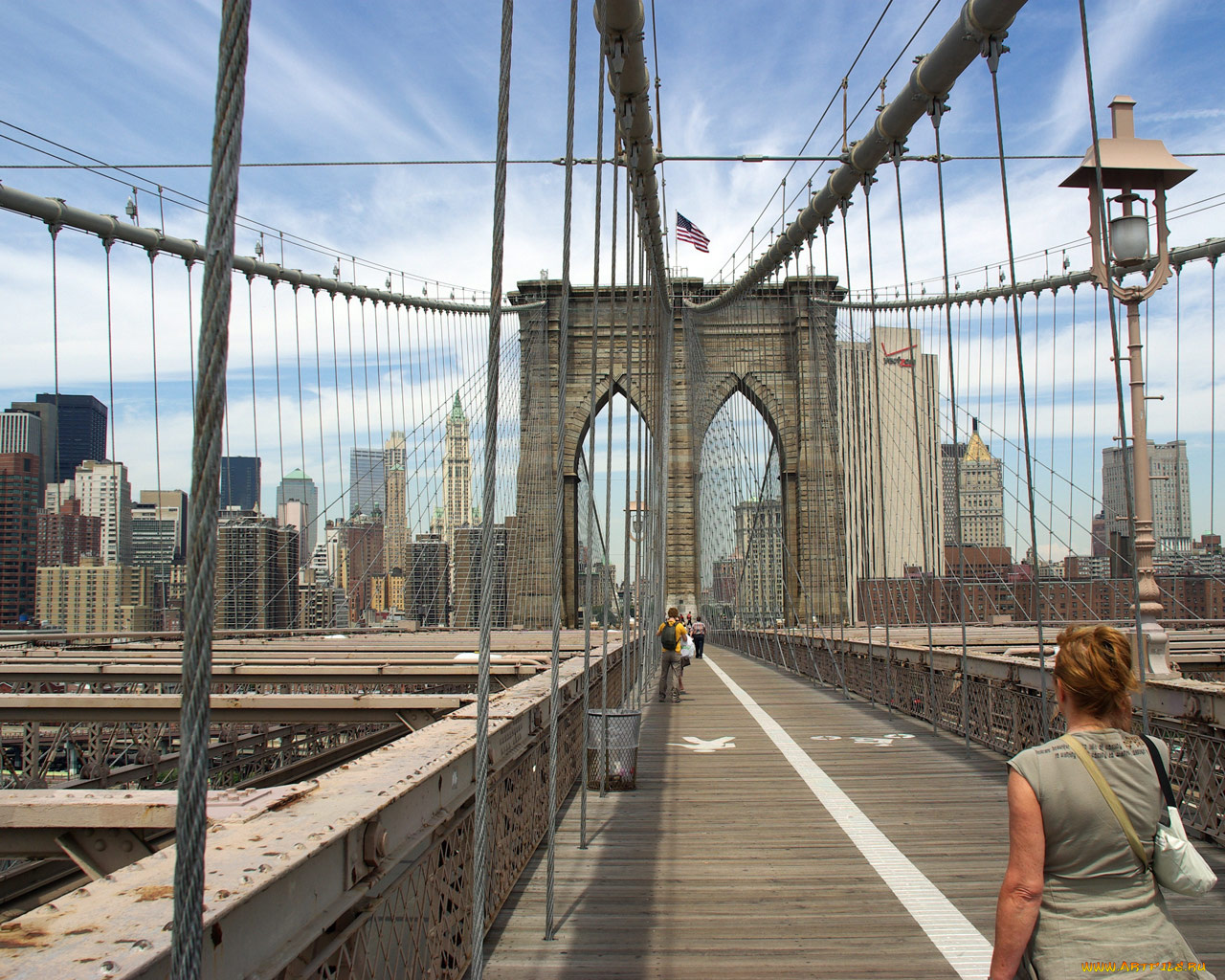 города, нью, йорк, сша