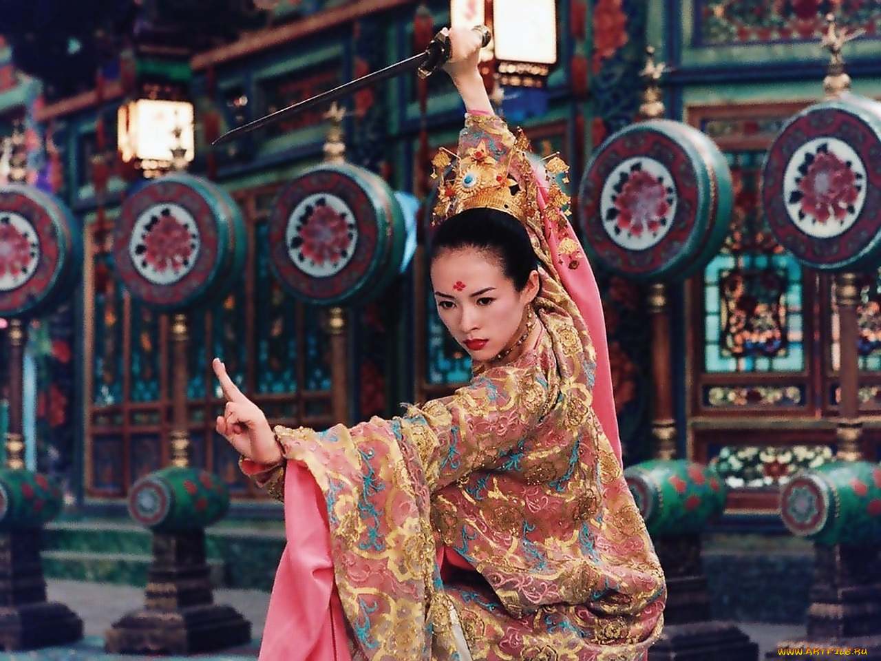 кино, фильмы, house, of, flying, daggers