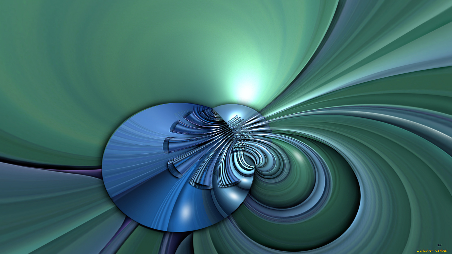 3д, графика, fractal, фракталы, графики, узор, изгибы, фон