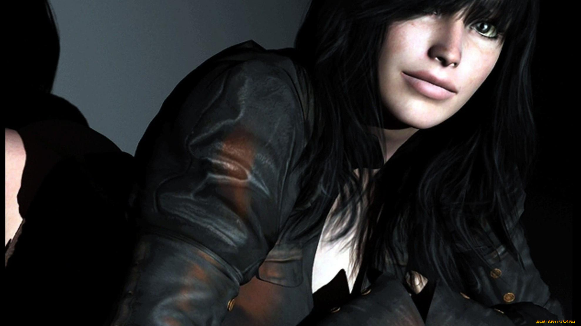 3д, графика, people, люди, взгляд