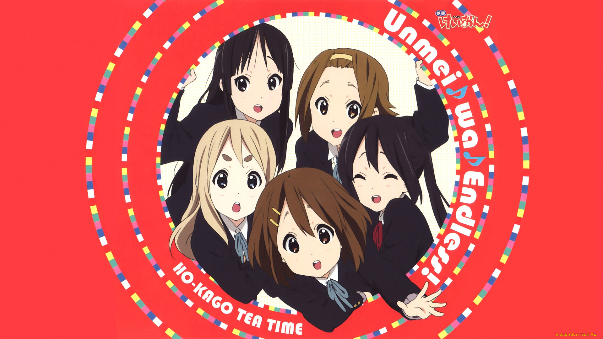 on, аниме, k-on