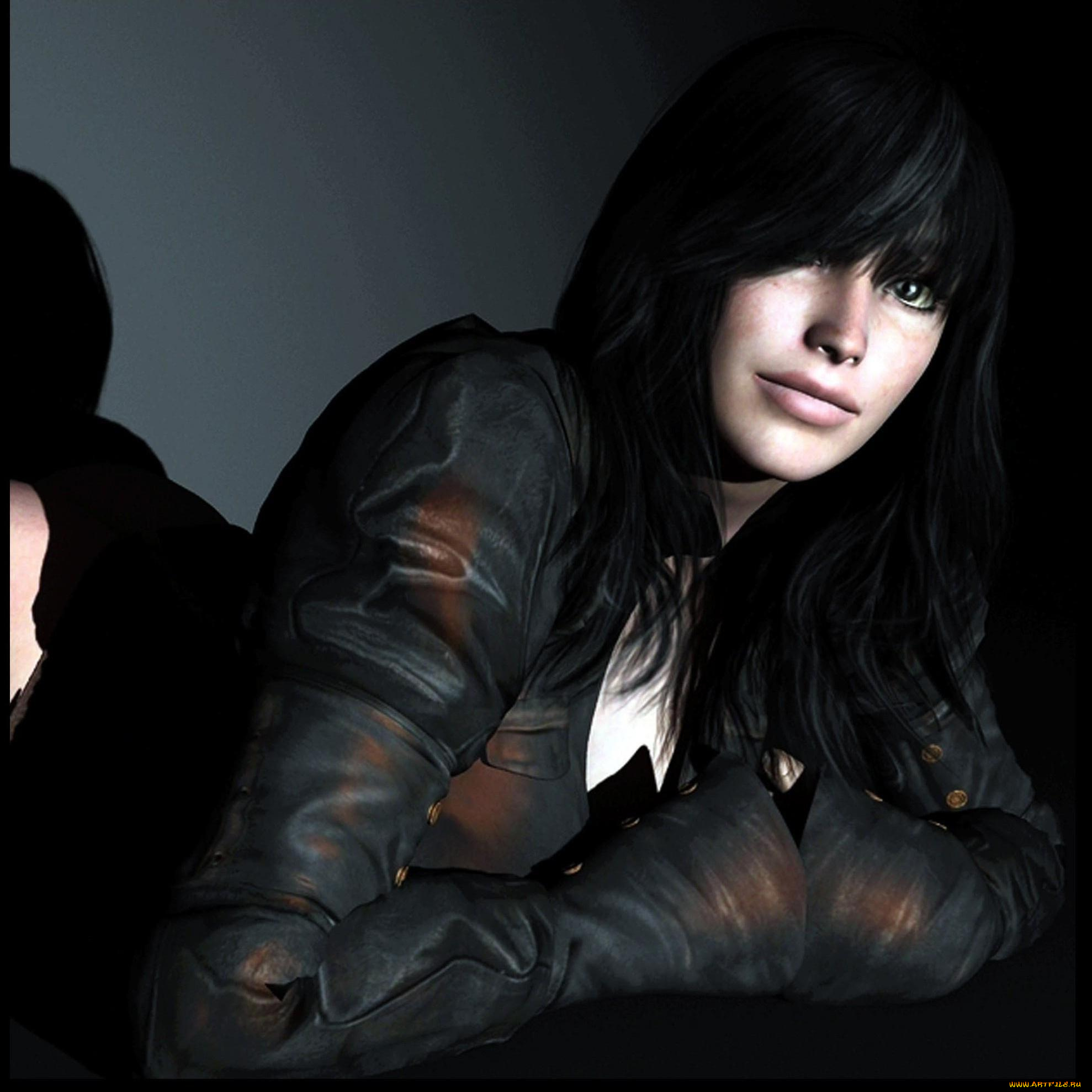 3д, графика, people, люди, взгляд