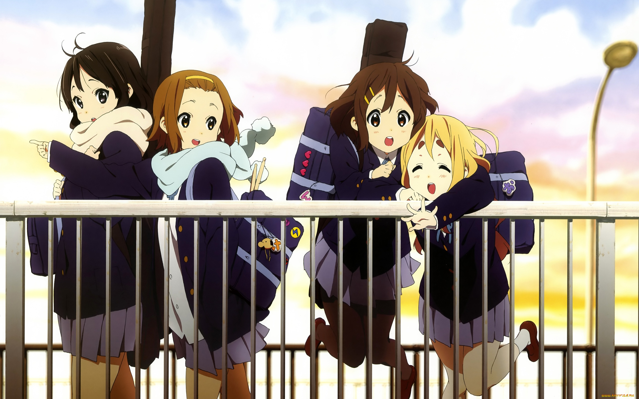 on, аниме, k-on