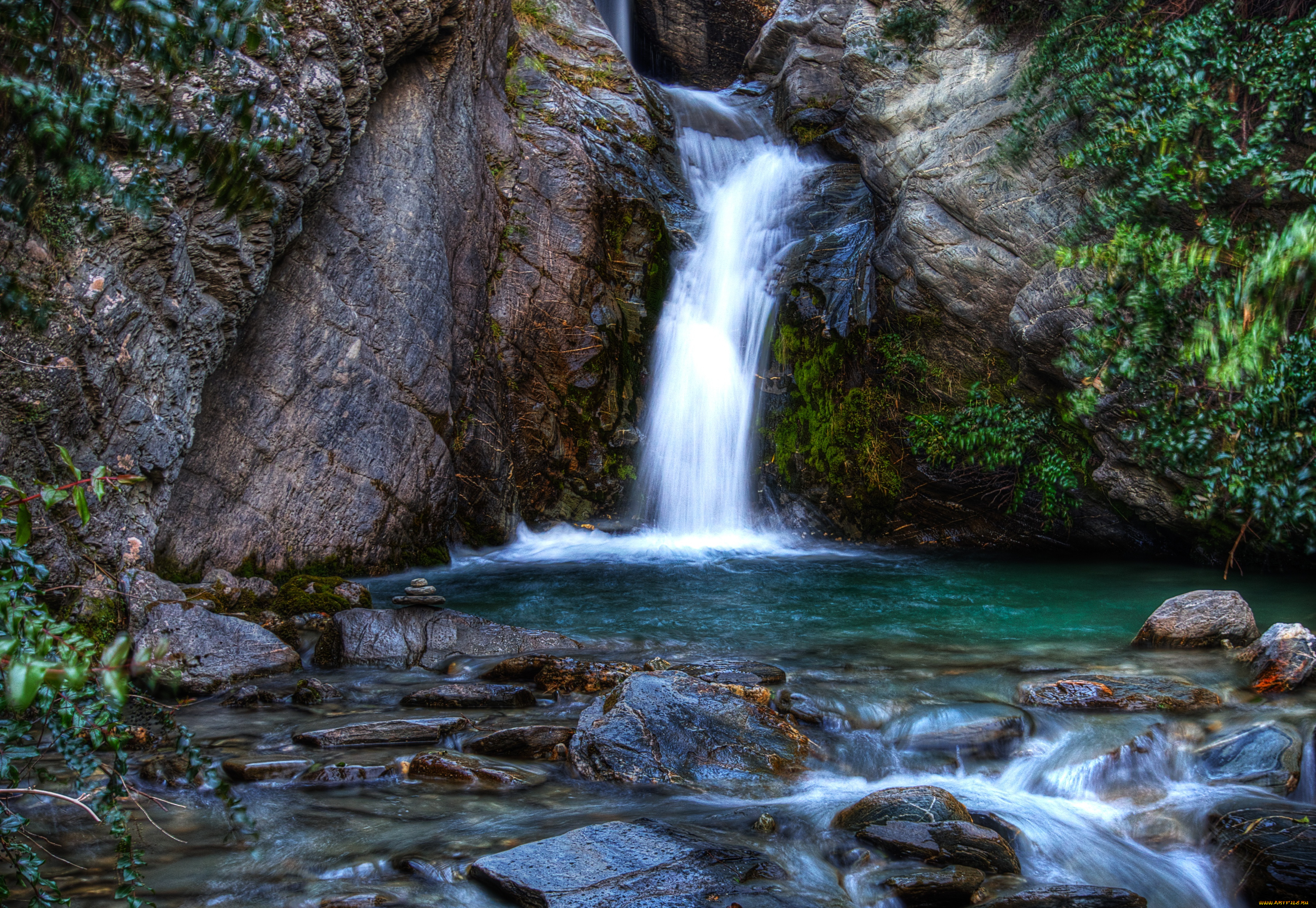 природа, водопады, вода