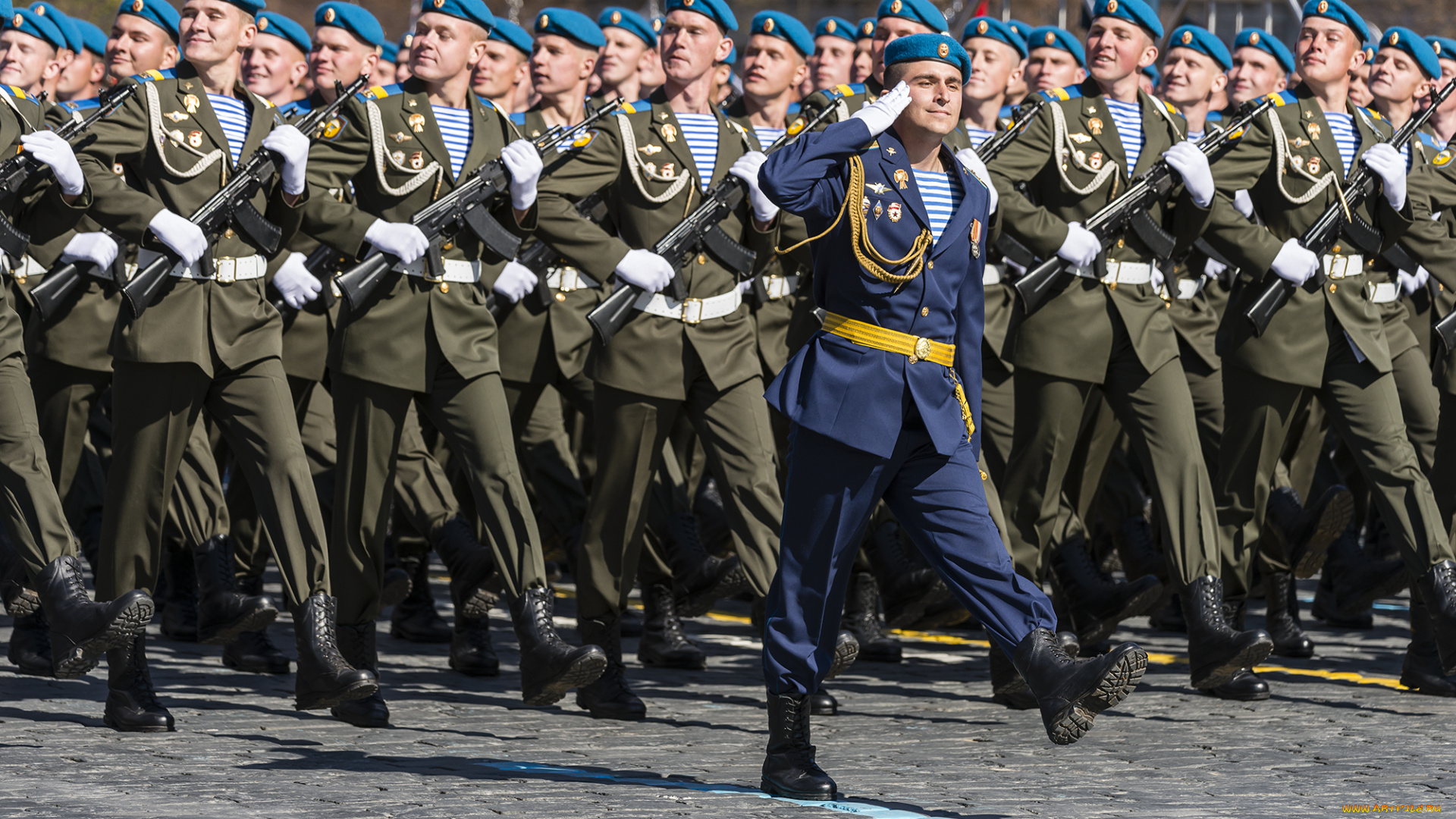 оружие, армия, спецназ, десантники, парад, вдв