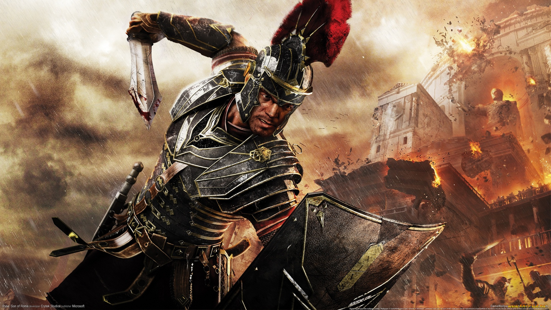 ryse, , son, of, rome, видео, игры, меч, щит