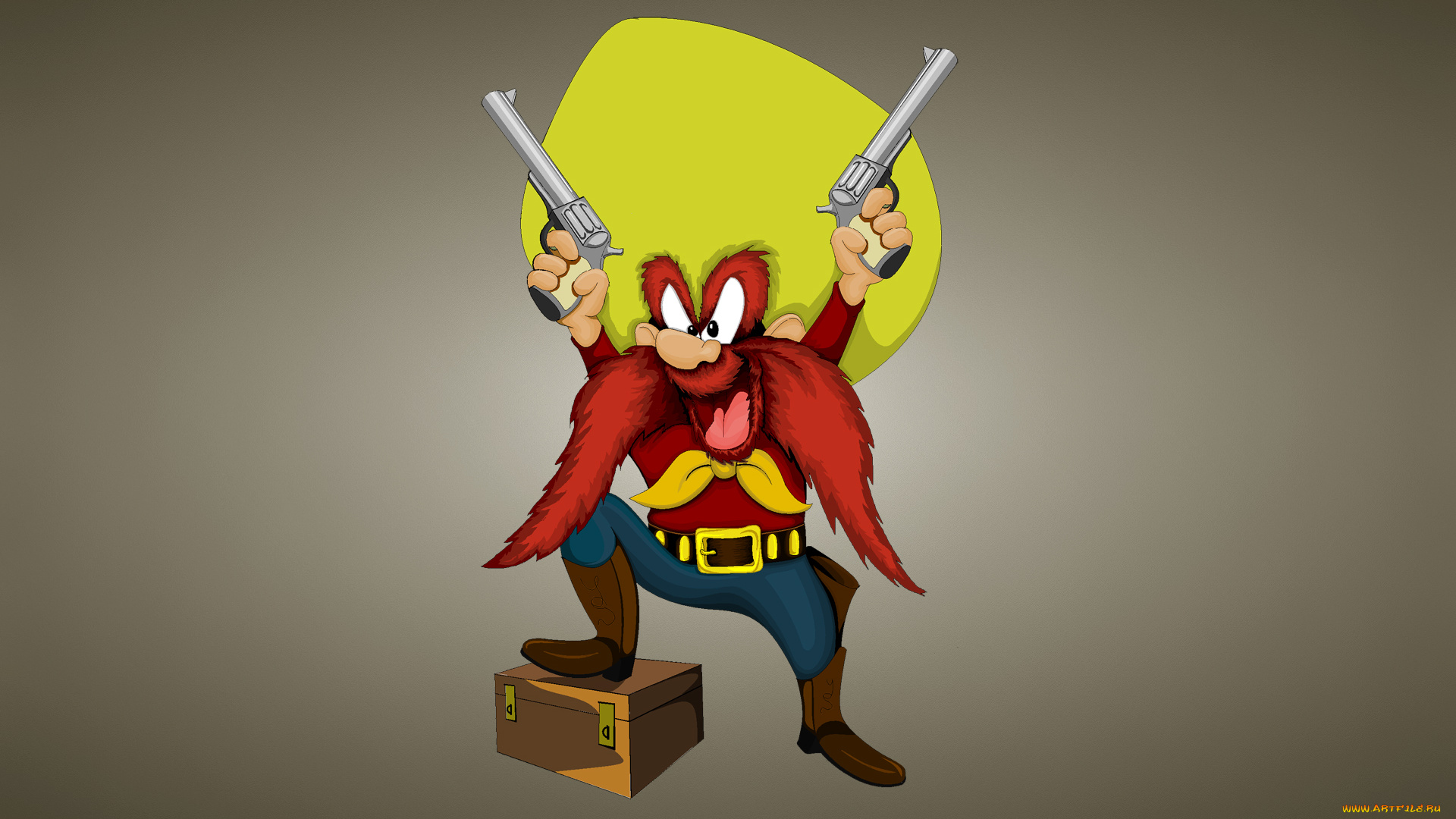 весёлые, мелодии, мультфильмы, looney, tunes, весёлые, мелодии, оружие, бандит, ковбой, луни, тюнз, looney, tunes, неуправляемый, сэм, yosemite, sam