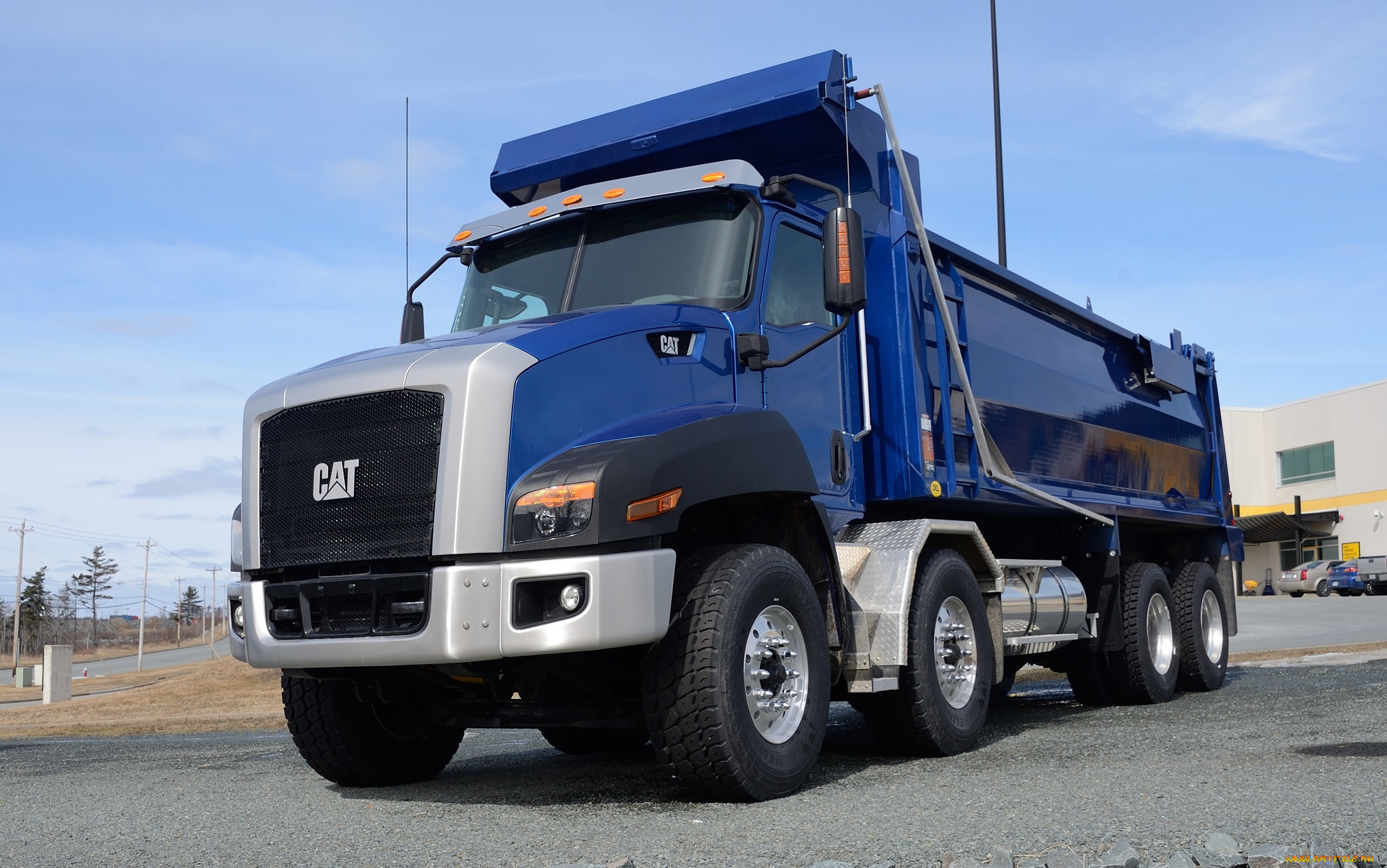 автомобили, cat, trucks, тяжелый, грузовик