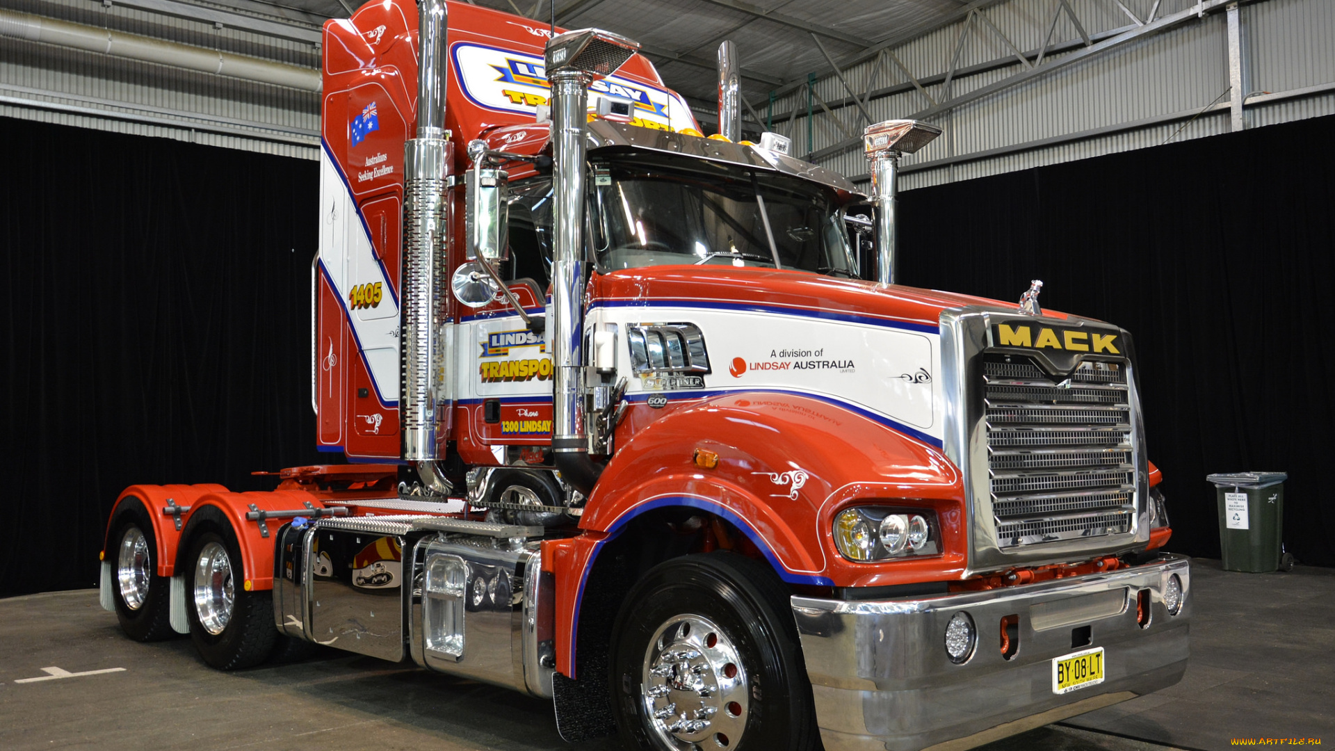 mack, автомобили, тягач, седельный, грузовик, тяжелый