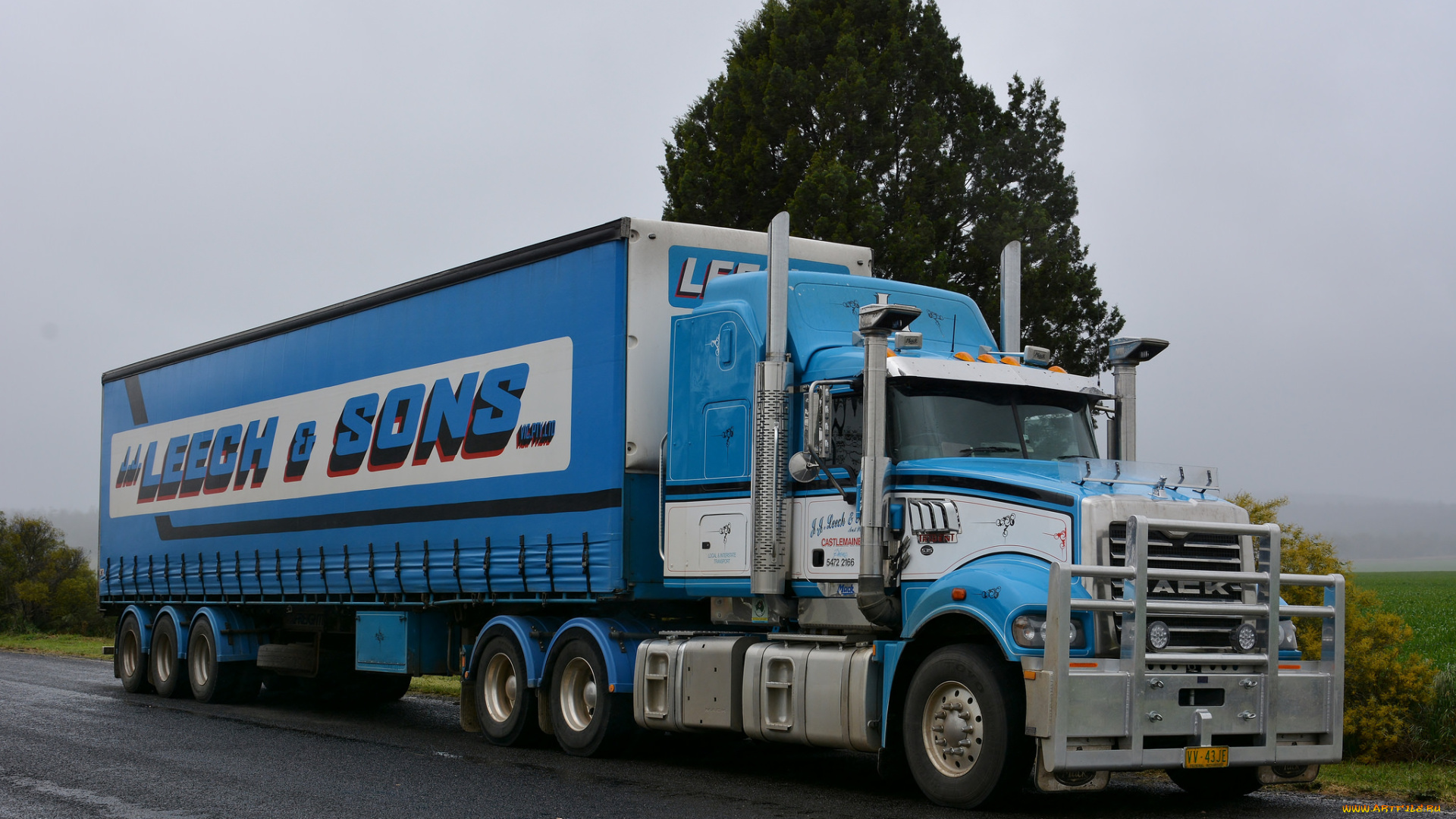 mack, автомобили, тягач, седельный, грузовик, тяжелый