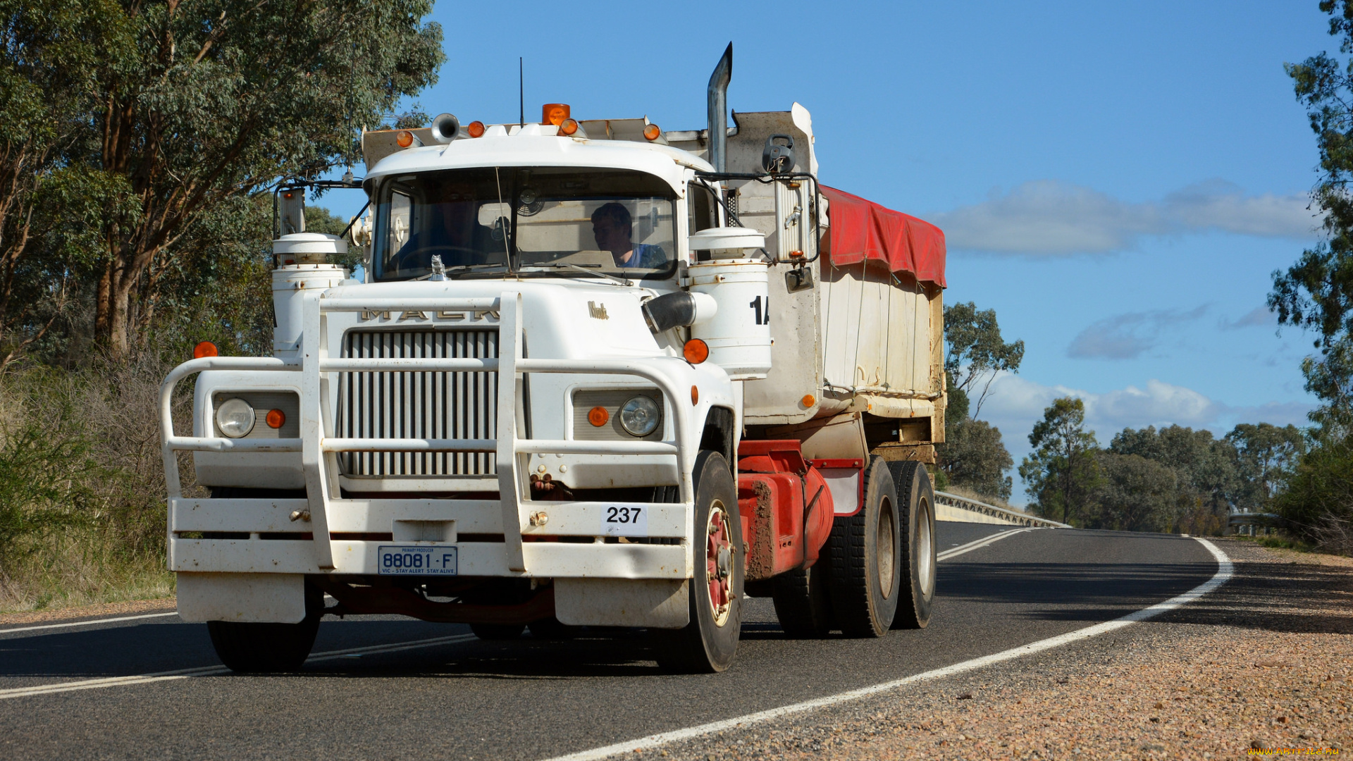 mack, r600, автомобили, mack, тягач, седельный, грузовик, тяжелый