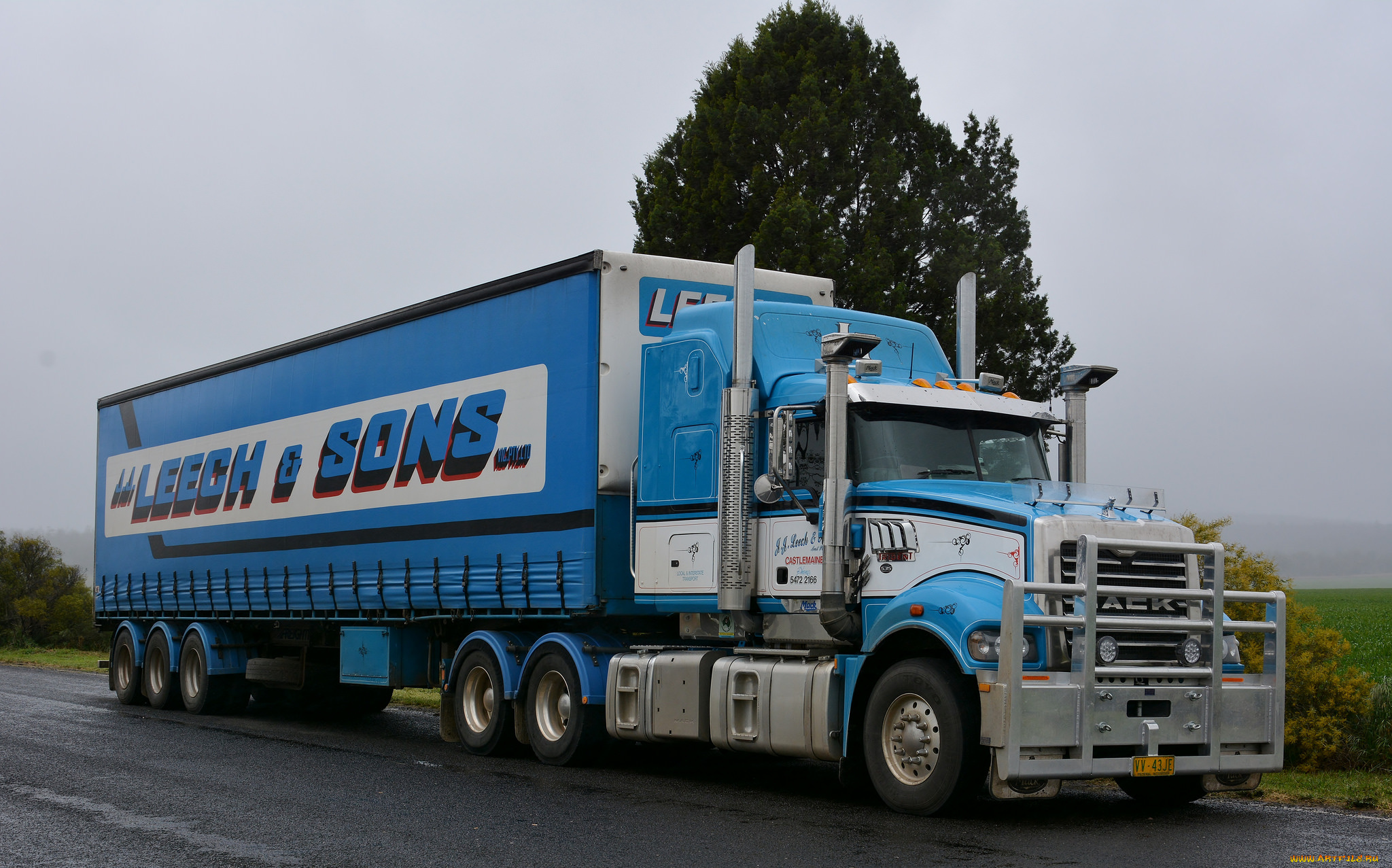 mack, автомобили, тягач, седельный, грузовик, тяжелый