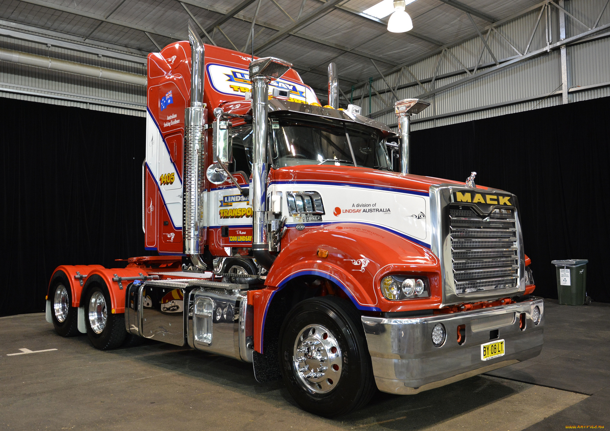 mack, автомобили, тягач, седельный, грузовик, тяжелый