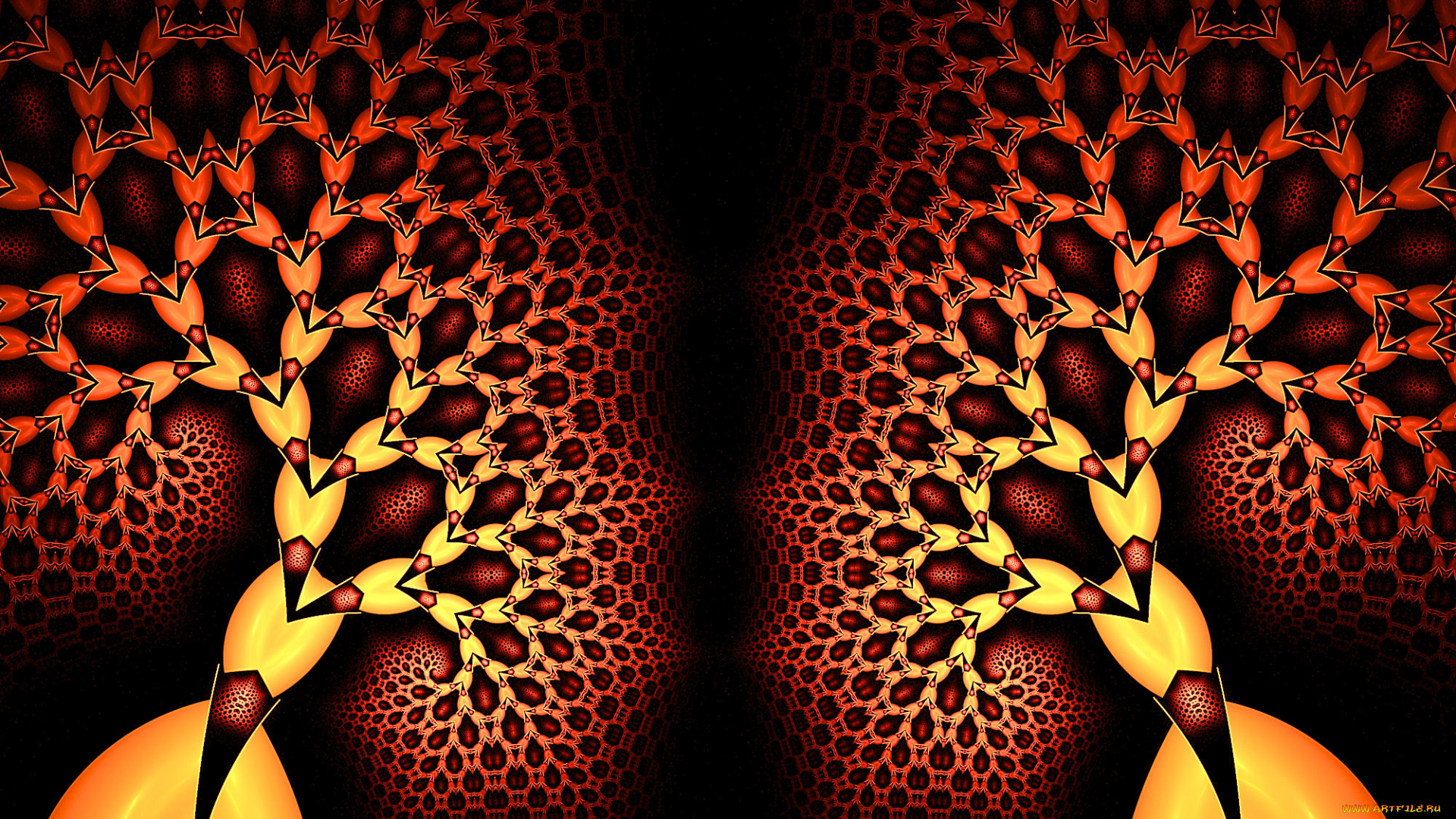 3д, графика, фракталы, , fractal, узор, фон, цвета