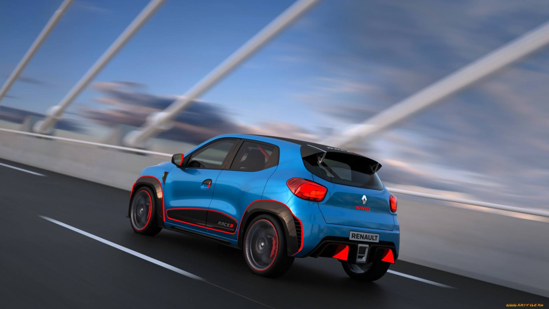 автомобили, renault, kwid, racer, concept, 2016г