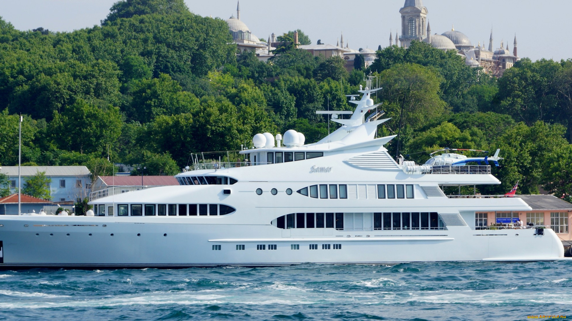 корабли, Яхты, суперяхта