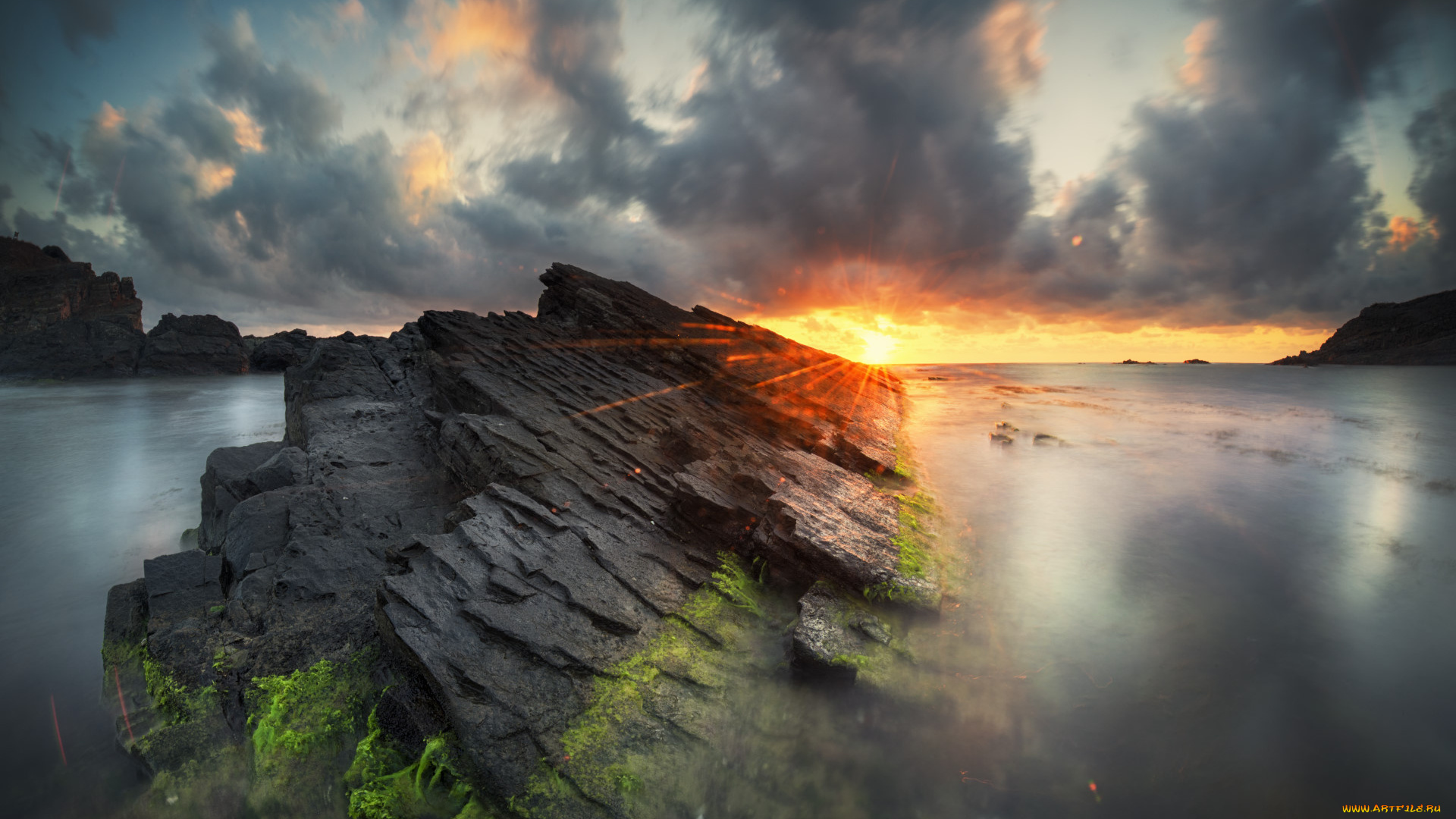 природа, восходы, закаты, закат, пейзаж