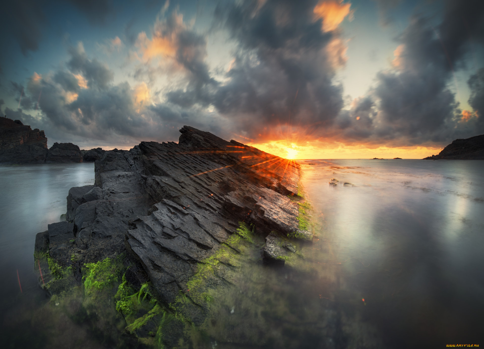 природа, восходы, закаты, закат, пейзаж