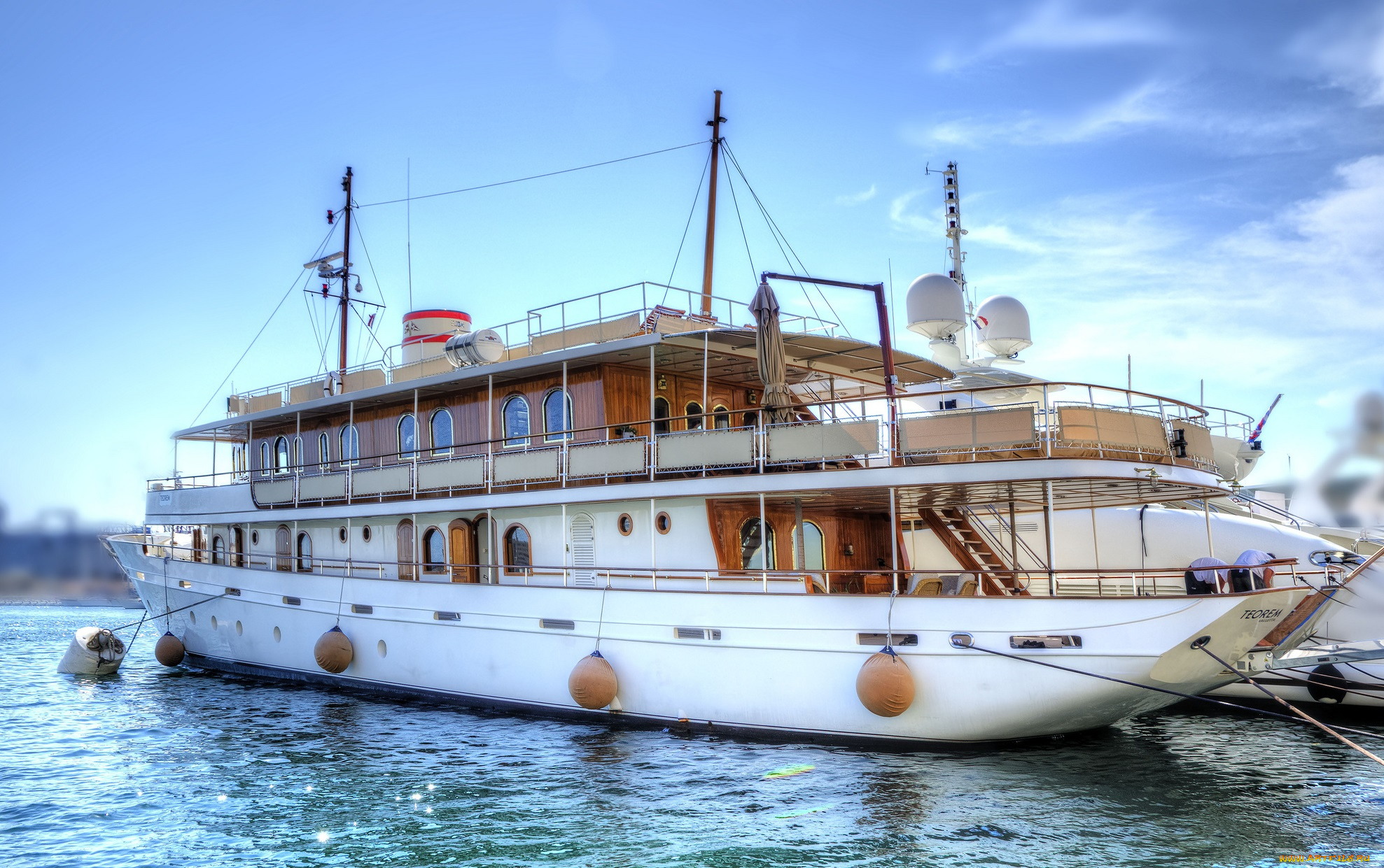 корабли, Яхты, суперяхта