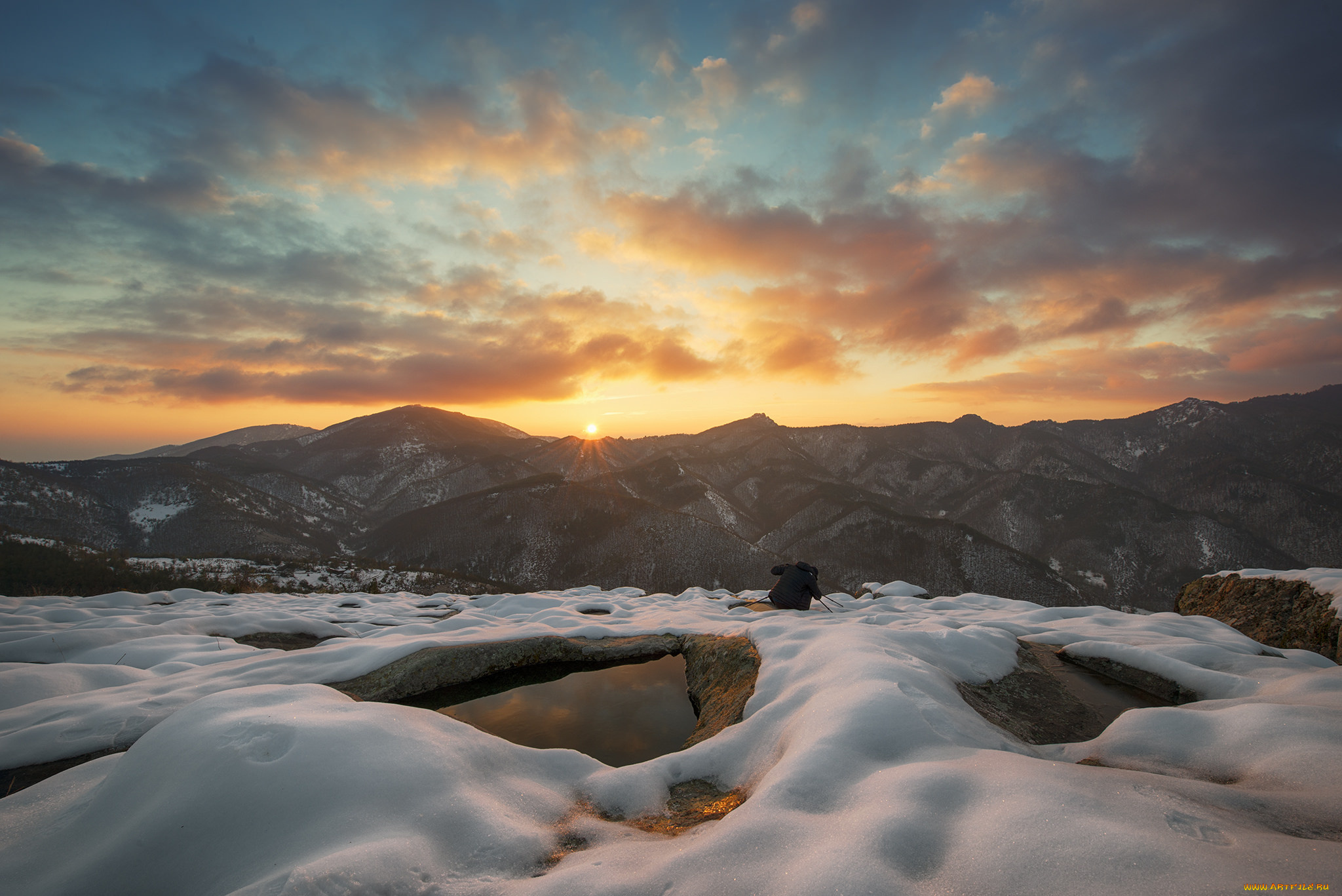 природа, восходы, закаты, закат, пейзаж