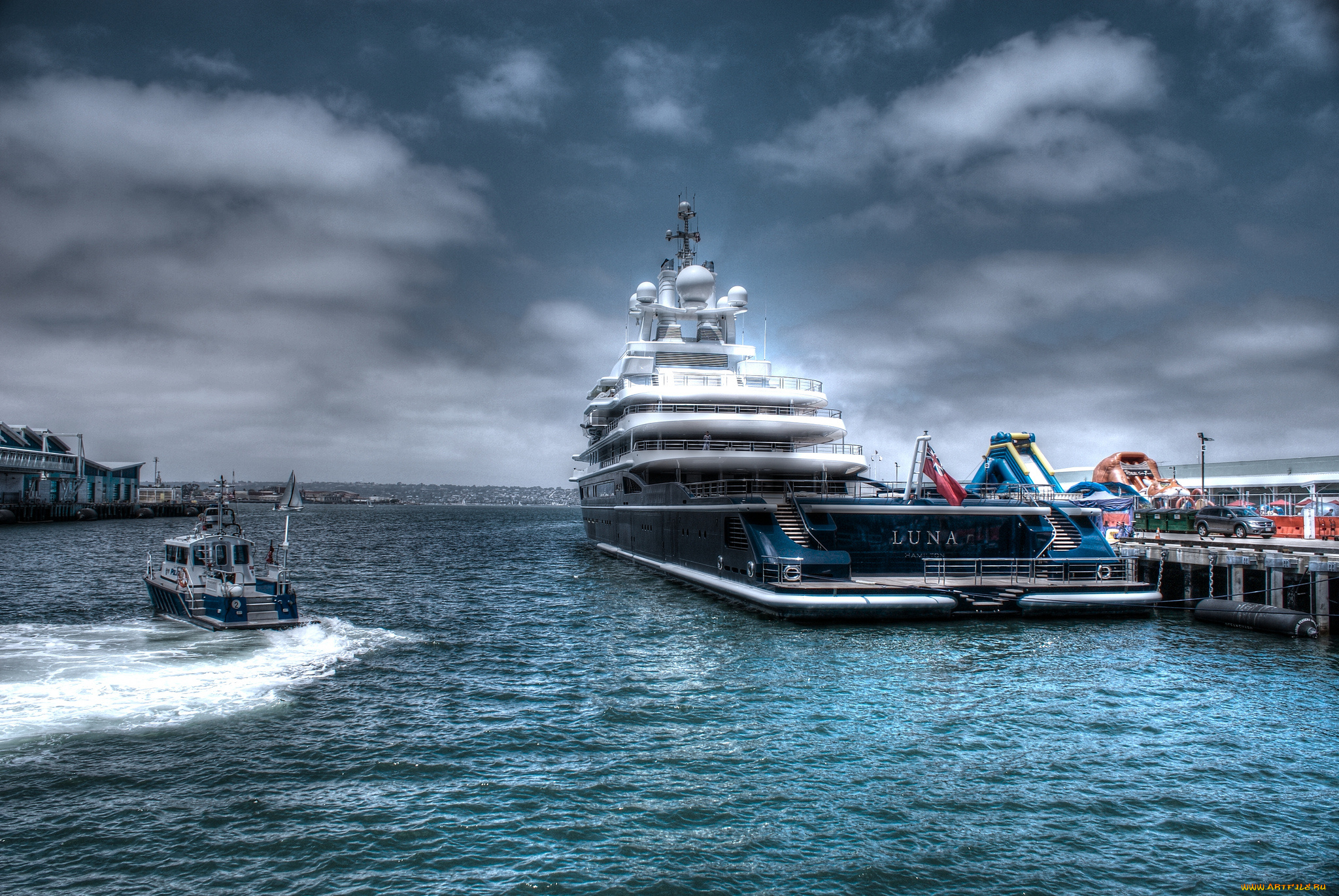 корабли, Яхты, суперяхта