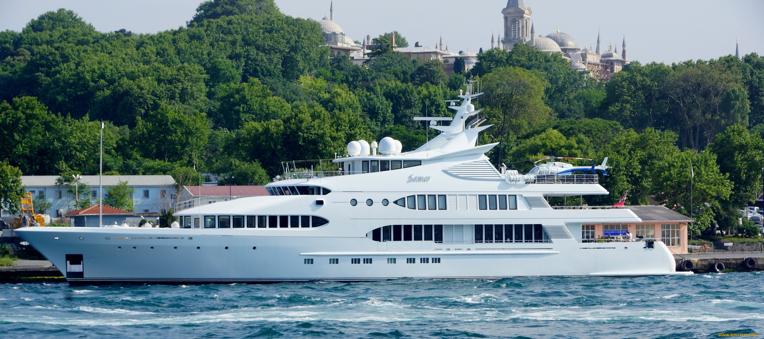 корабли, Яхты, суперяхта