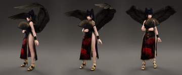 Картинка 3д+графика существа+ creatures демон фон взгляд девушка