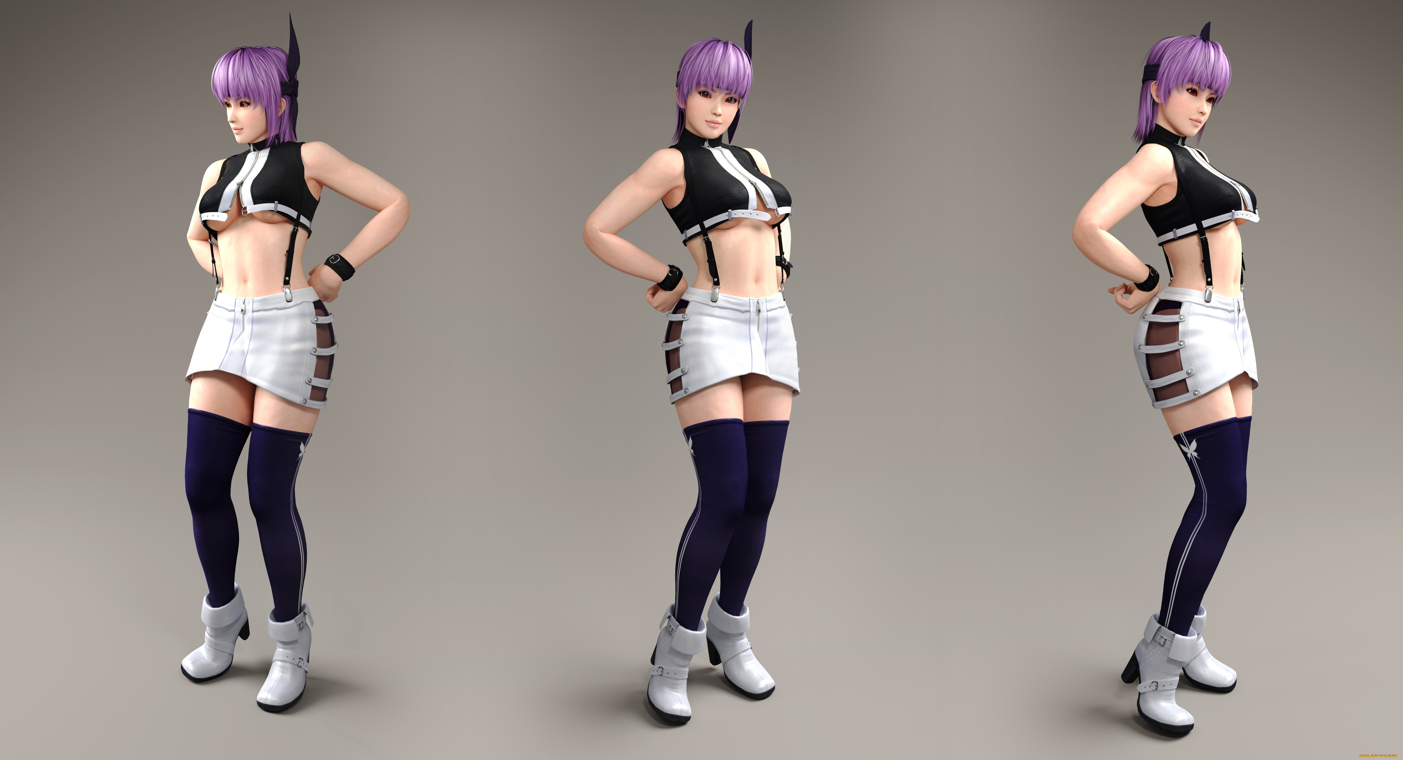 3д, графика, аниме, , anime, фон, взгляд, девушка