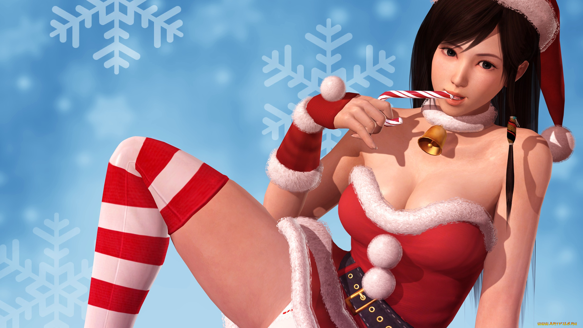 3д, графика, праздники, , holidays, фон, взгляд, девушка