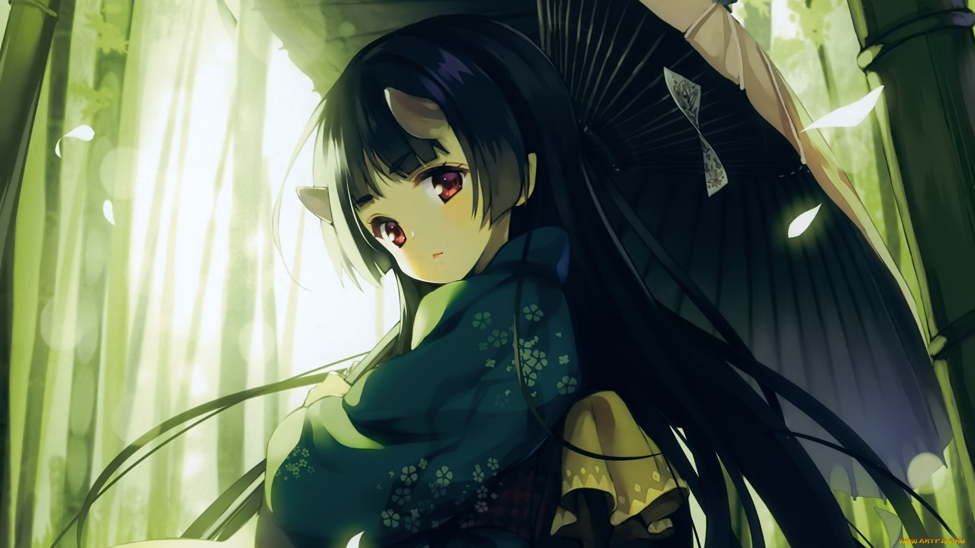 аниме, ангелы, , демоны, senji