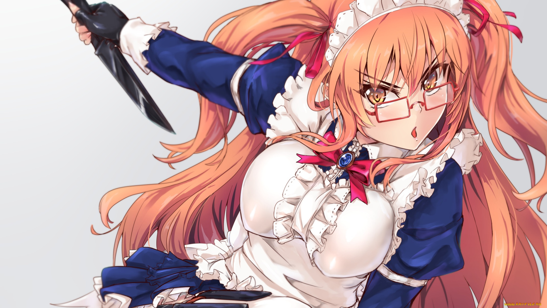 аниме, оружие, , техника, , технологии, девушкa