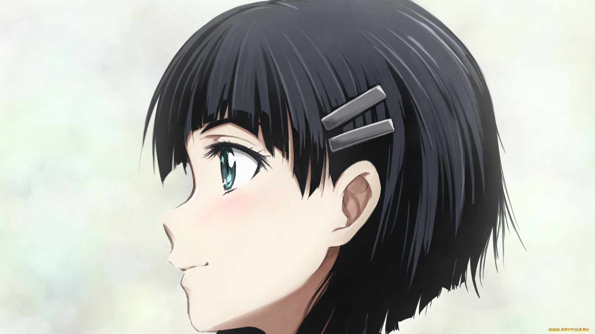 аниме, sword, art, online, девушка, взгляд, фон