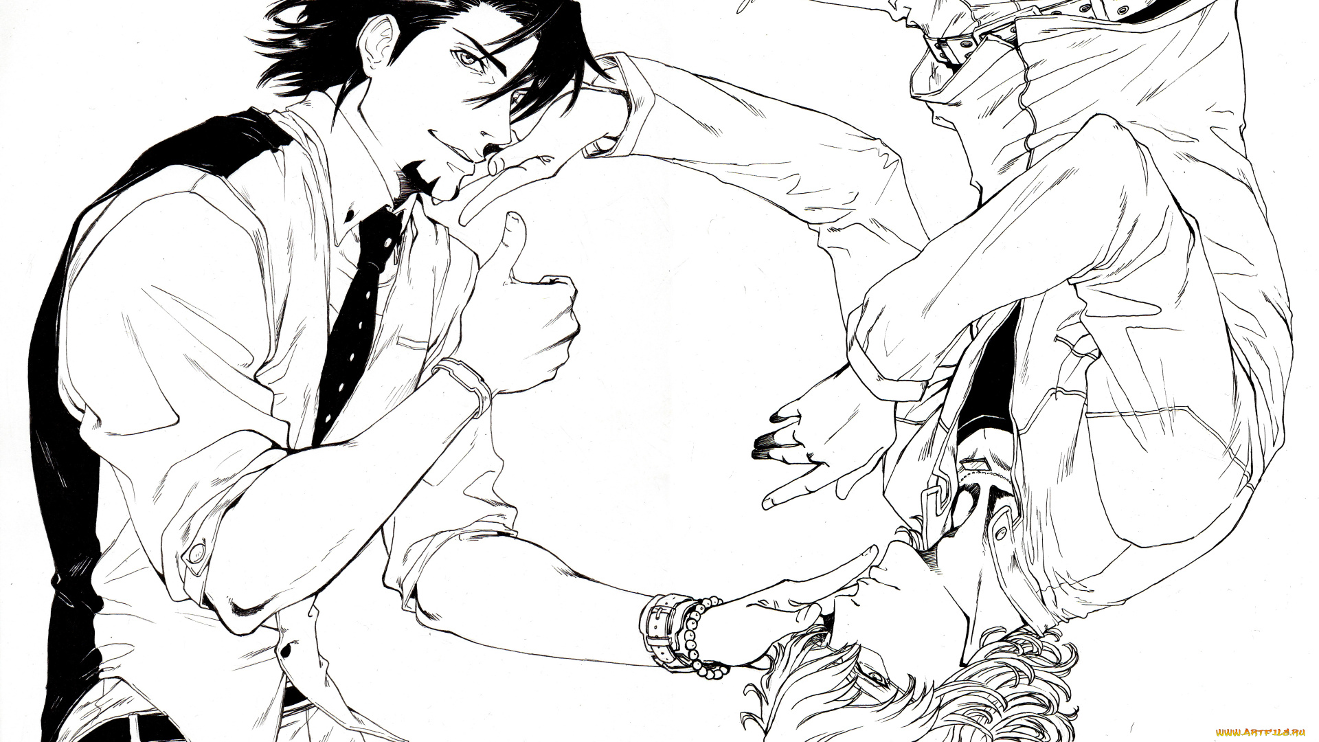 аниме, tiger, and, bunny, барнаби, котецу