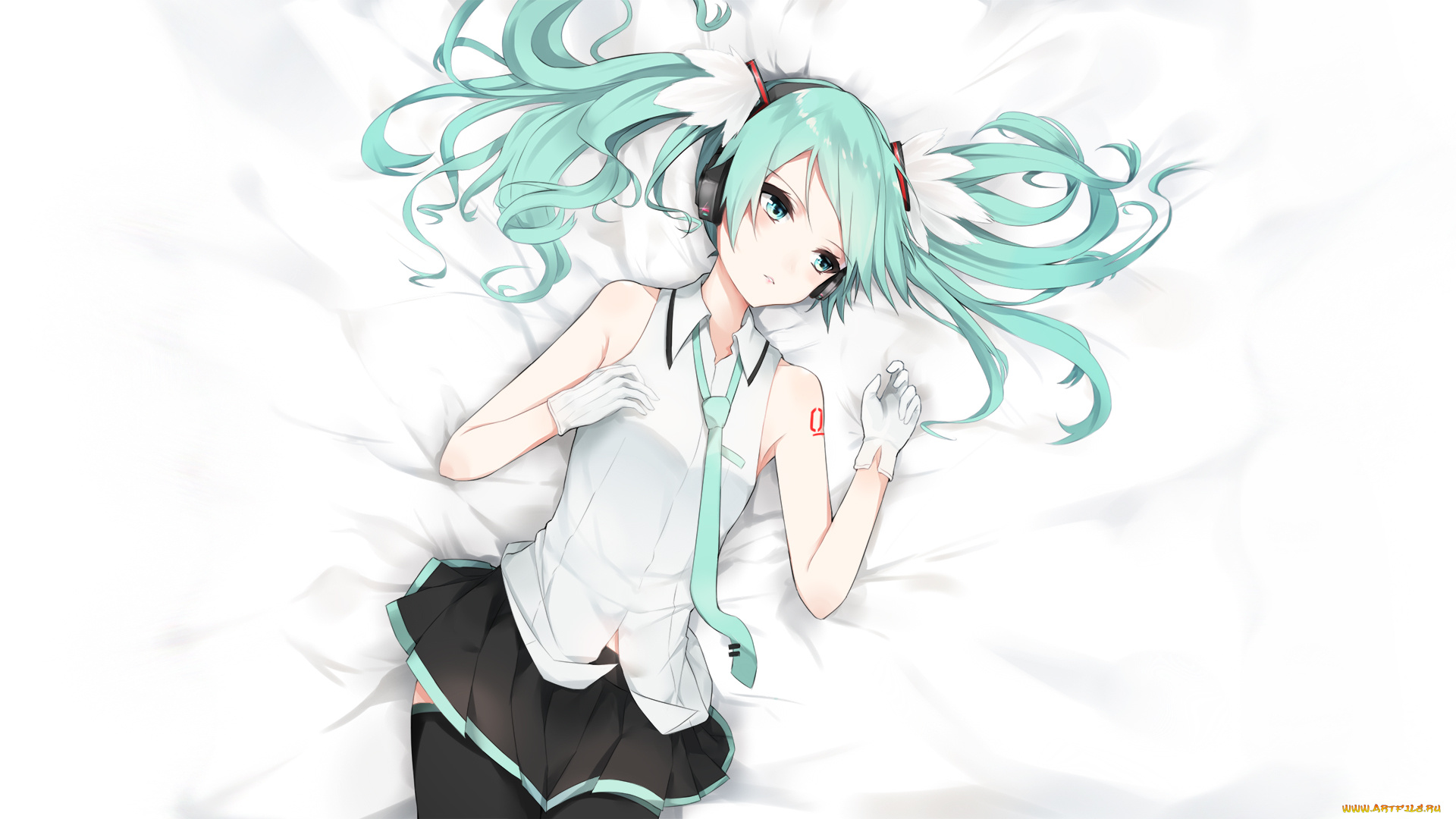 аниме, vocaloid, hatsune, miku