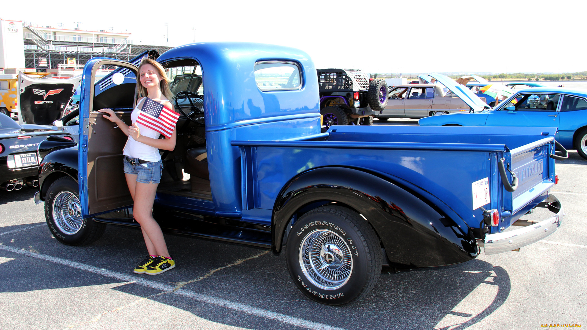 автомобили, -авто, с, девушками, chevrolet