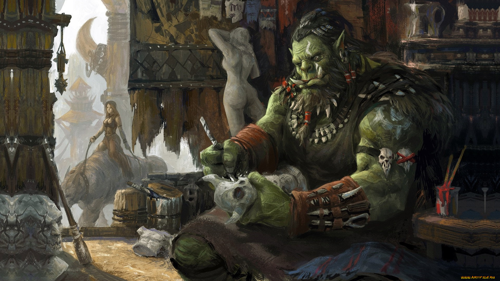 фэнтези, существа, орк