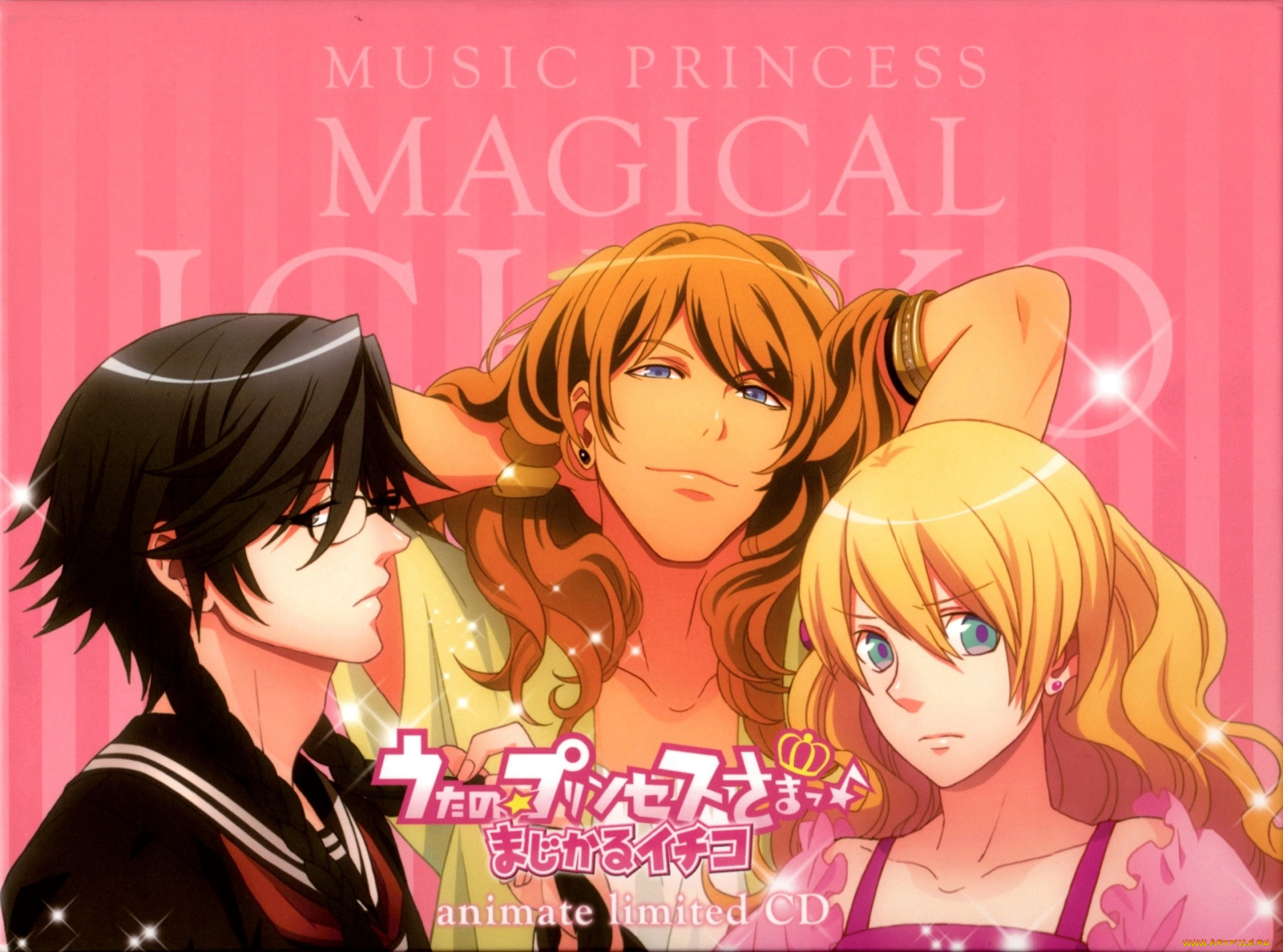 аниме, uta, no, prince-sama, парни