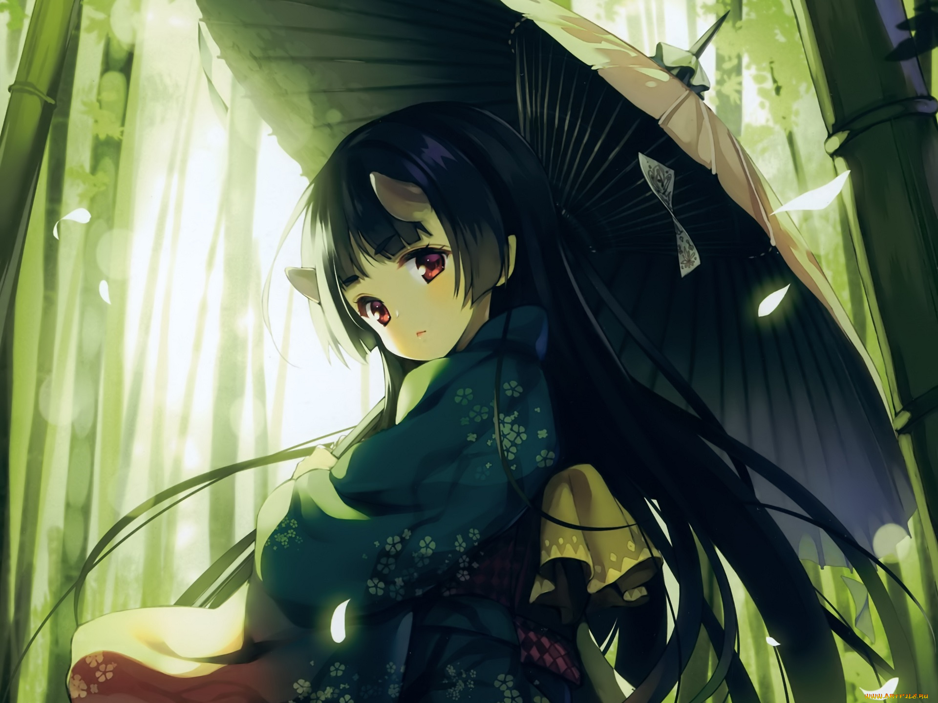 аниме, ангелы, , демоны, senji