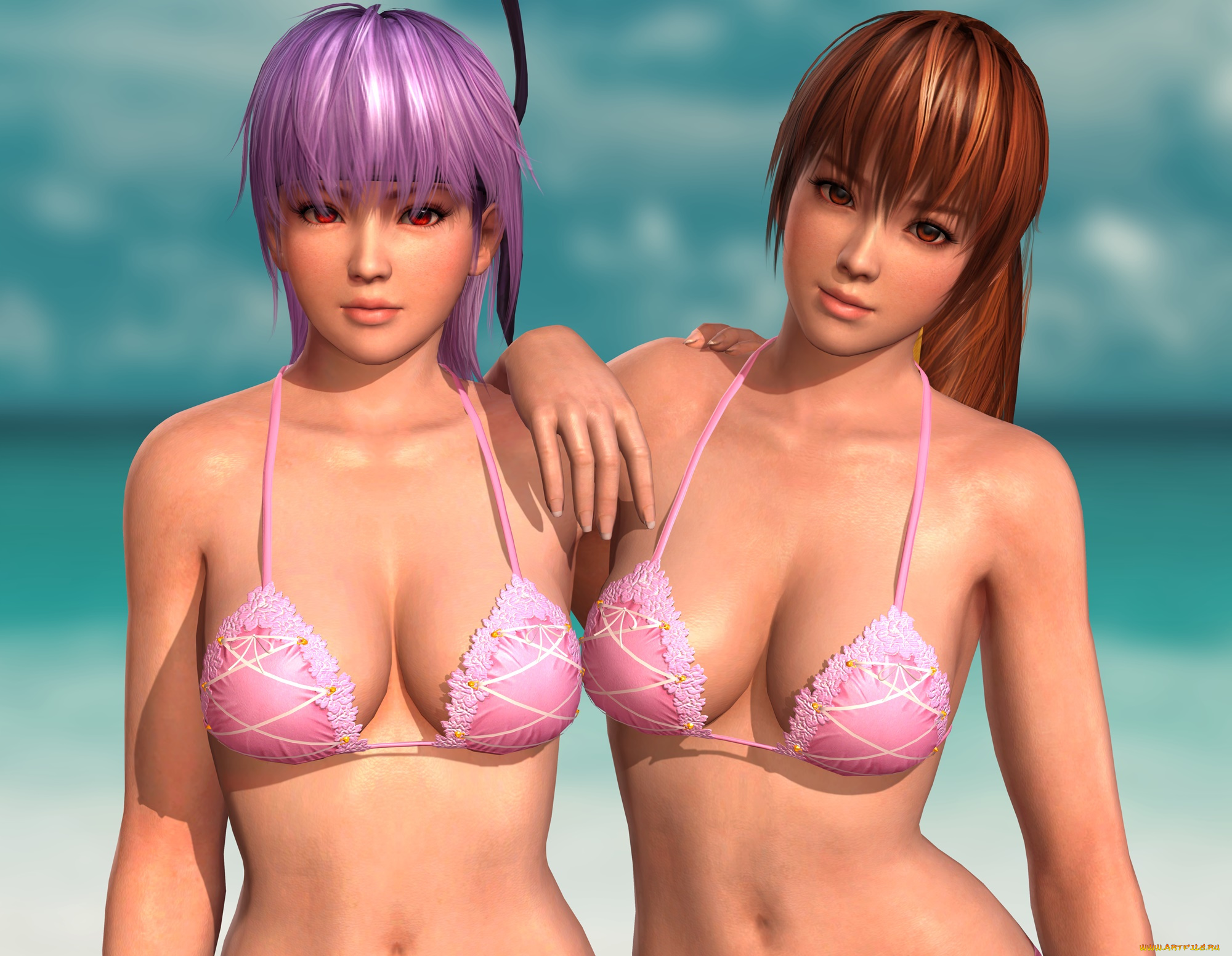 3д, графика, люди, , people, взгляд, фон, девушки