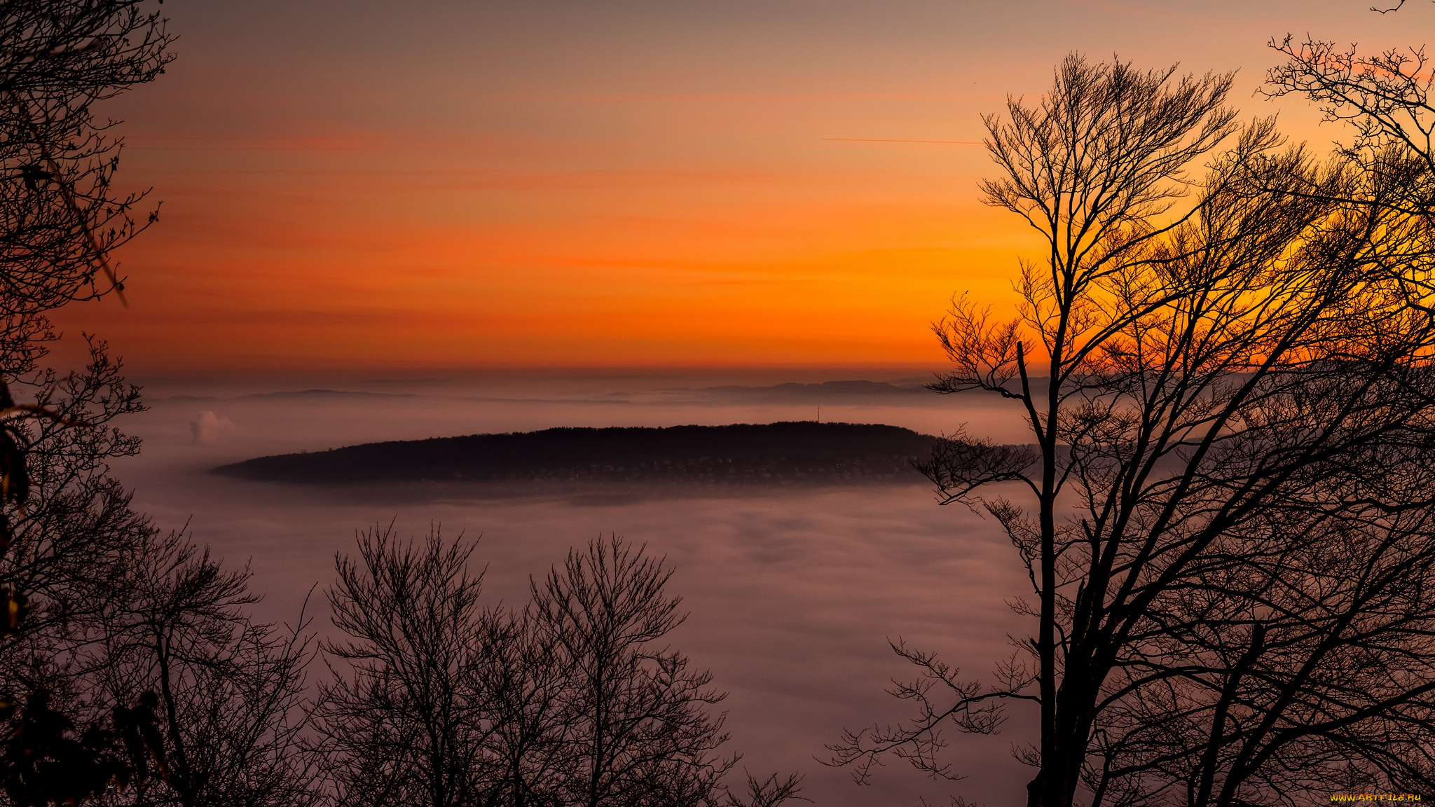 природа, восходы, закаты, рассвет