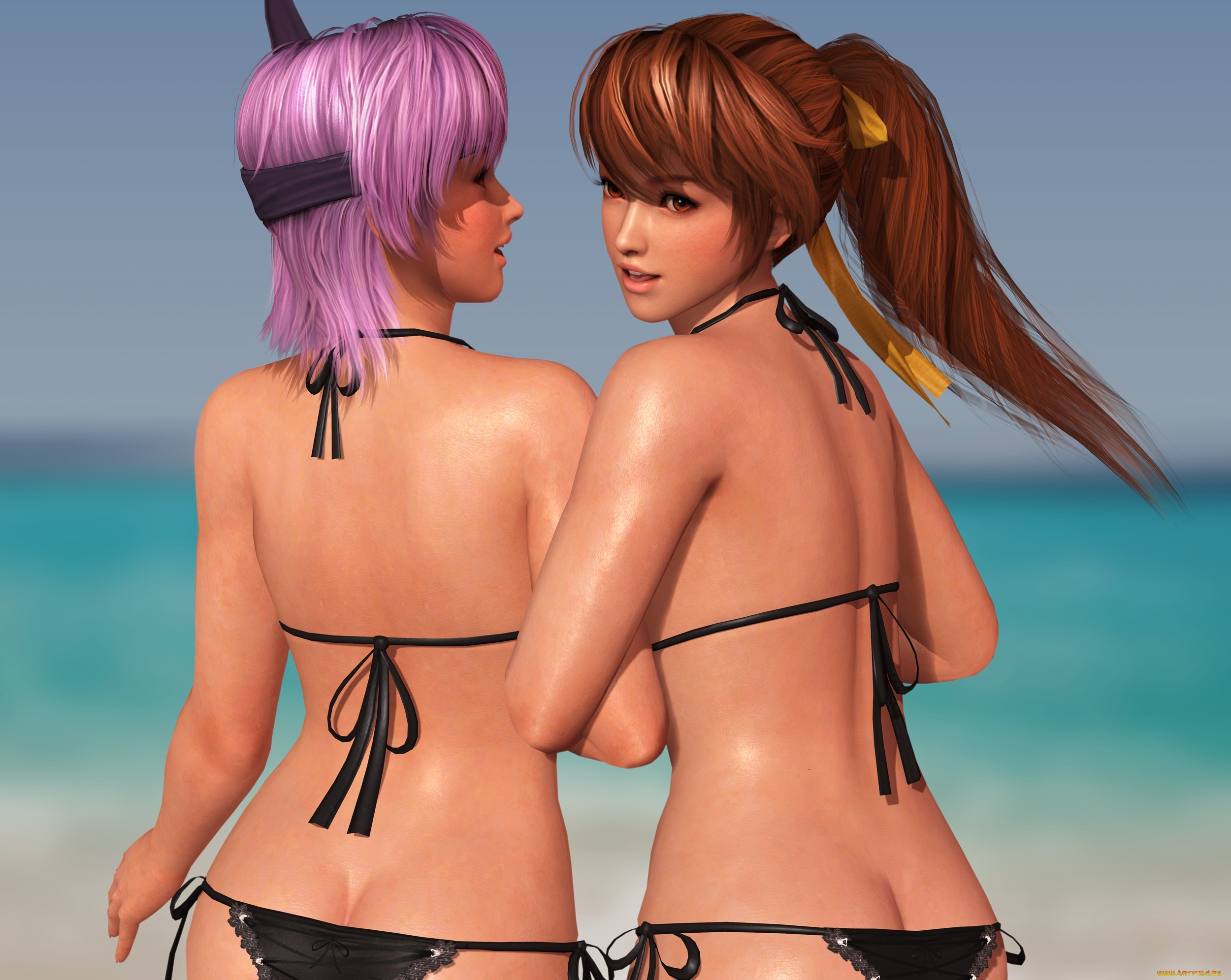 3д, графика, люди, , people, фон, взгляд, девушки