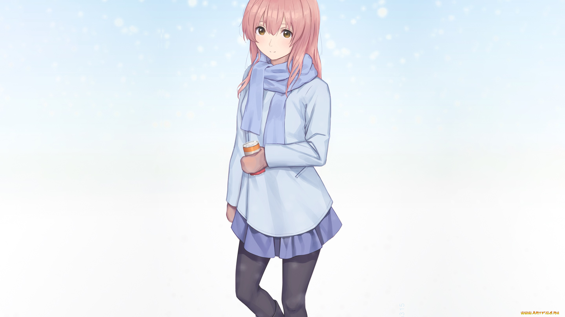 аниме, koe, no, katachi, фон, взгляд, девушка