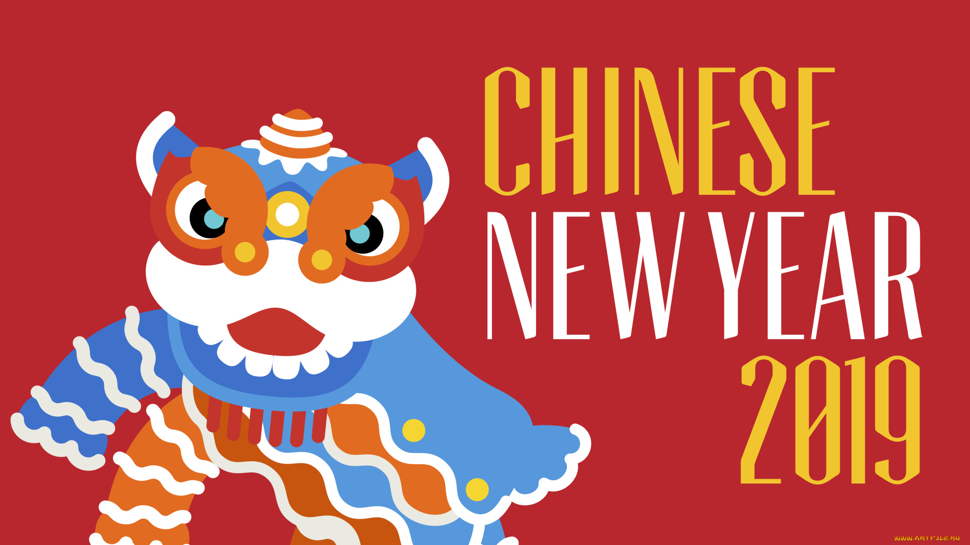 праздничные, векторная, графика, , новый, год, 2019г, новый, год, китайский