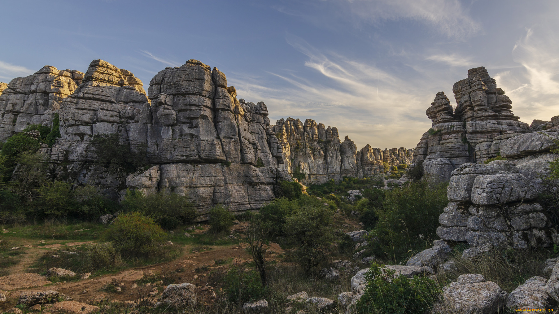 природа, горы, простор