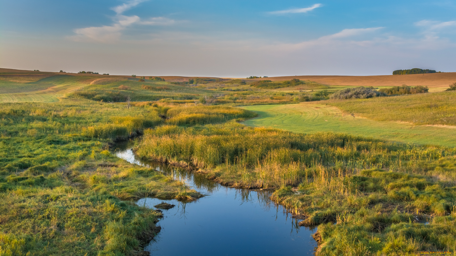 природа, реки, озера, простор