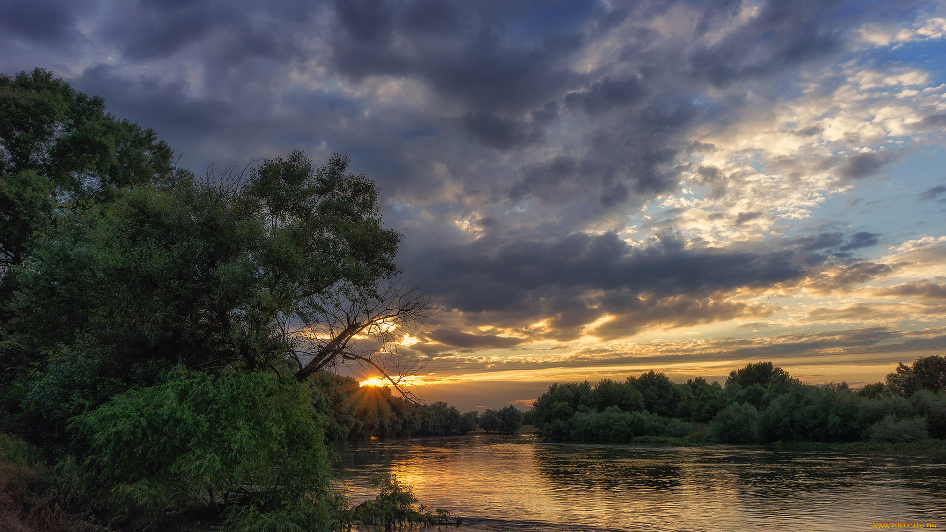 природа, реки, озера, простор