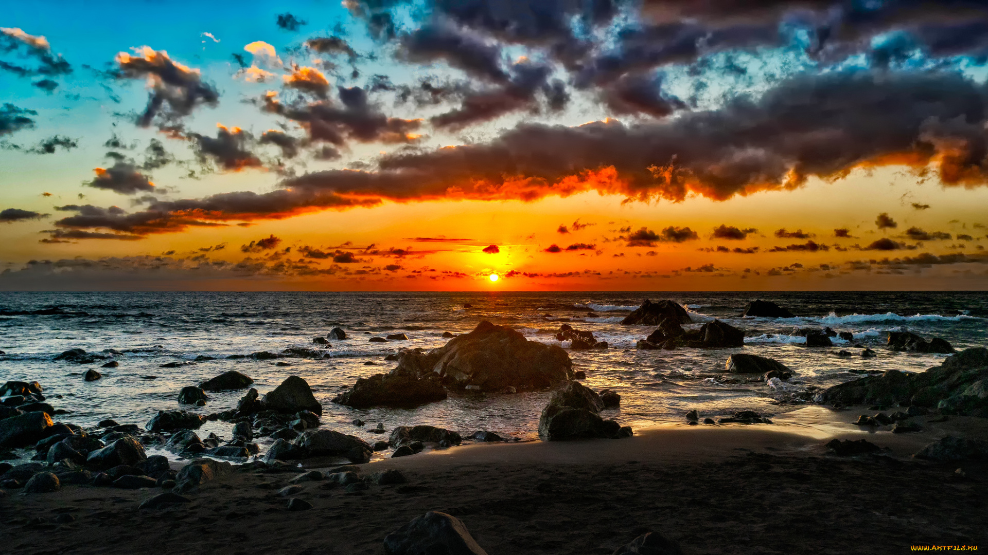 природа, восходы, закаты, простор